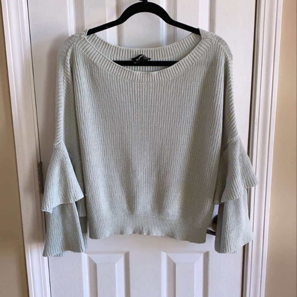 Sage Green Chic Sweater